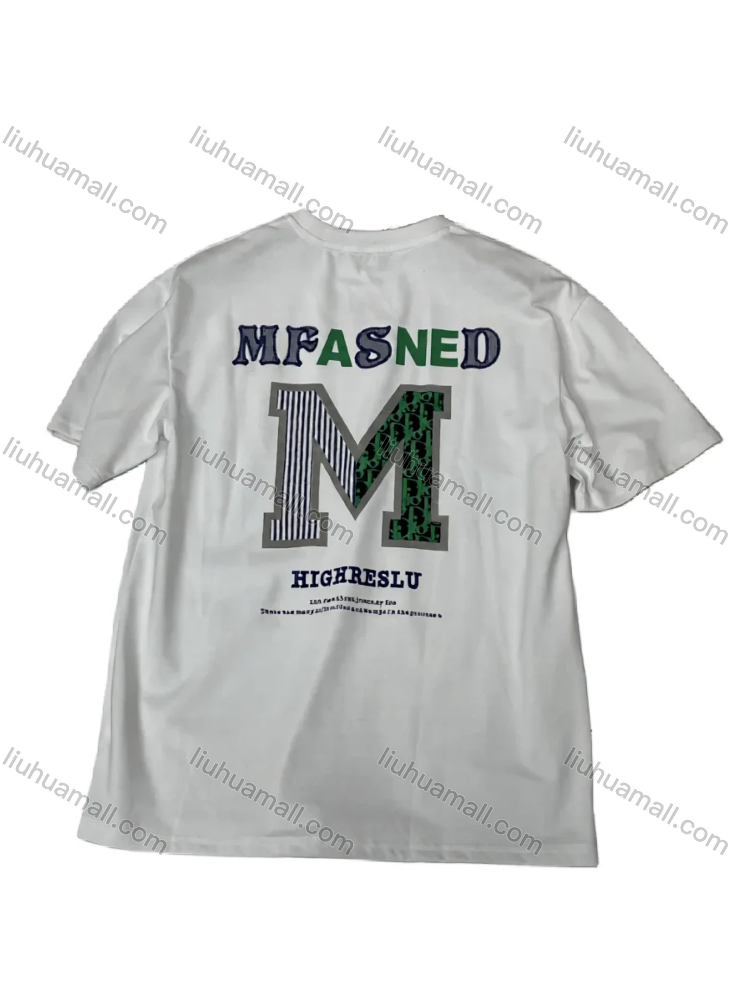 Wholesale Men's Short Sleeve T-shirt - Soft Cotton, Relaxed Fit, Trendy Streetwear, Bulk Order Discounts! - Liuhuamall