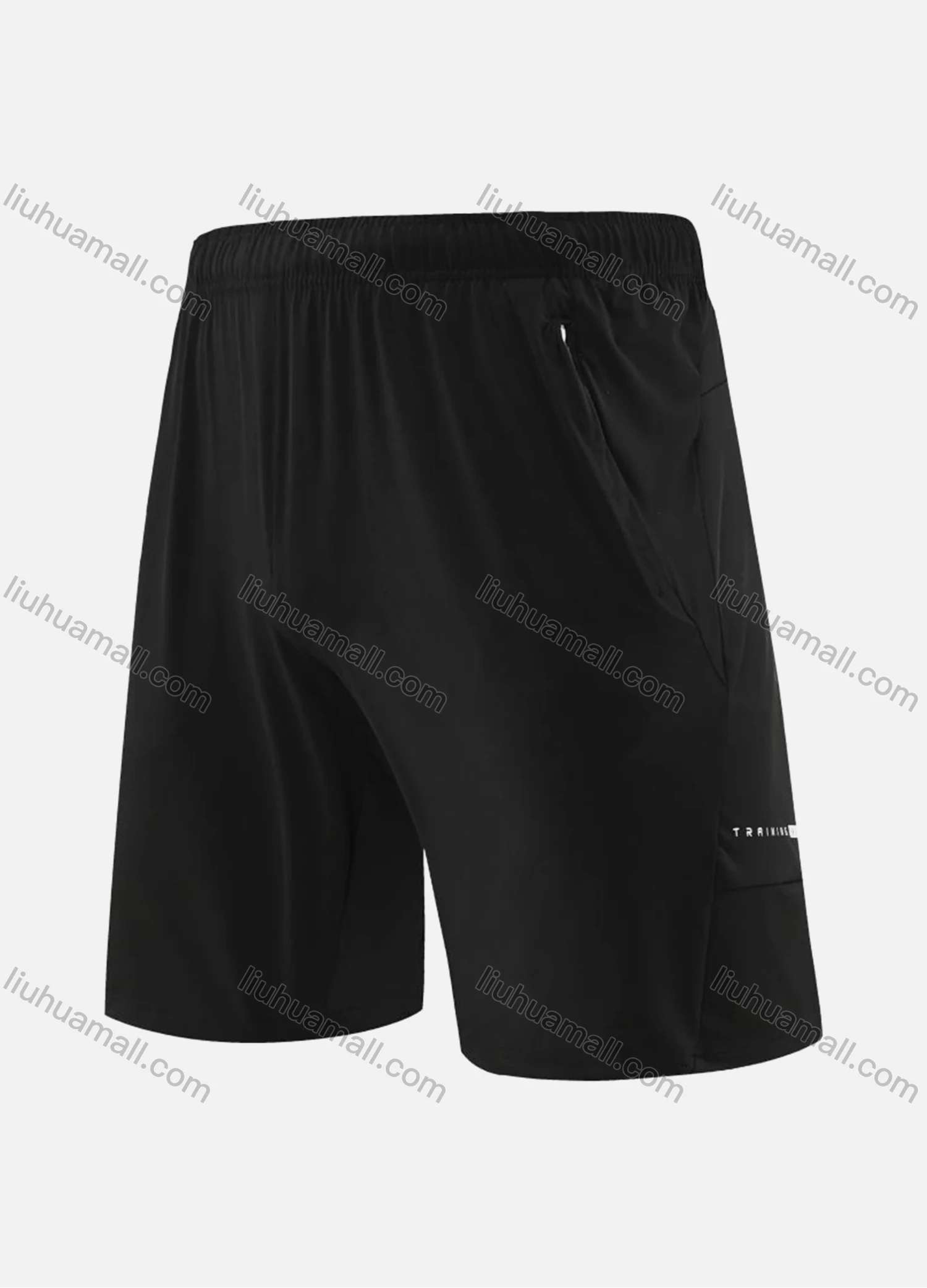 Wholesale Men's Sporty Breathable High Stretch Quick Dry Elastic Waist Drawstring Sport Shorts MK23509# - Liuhuamall