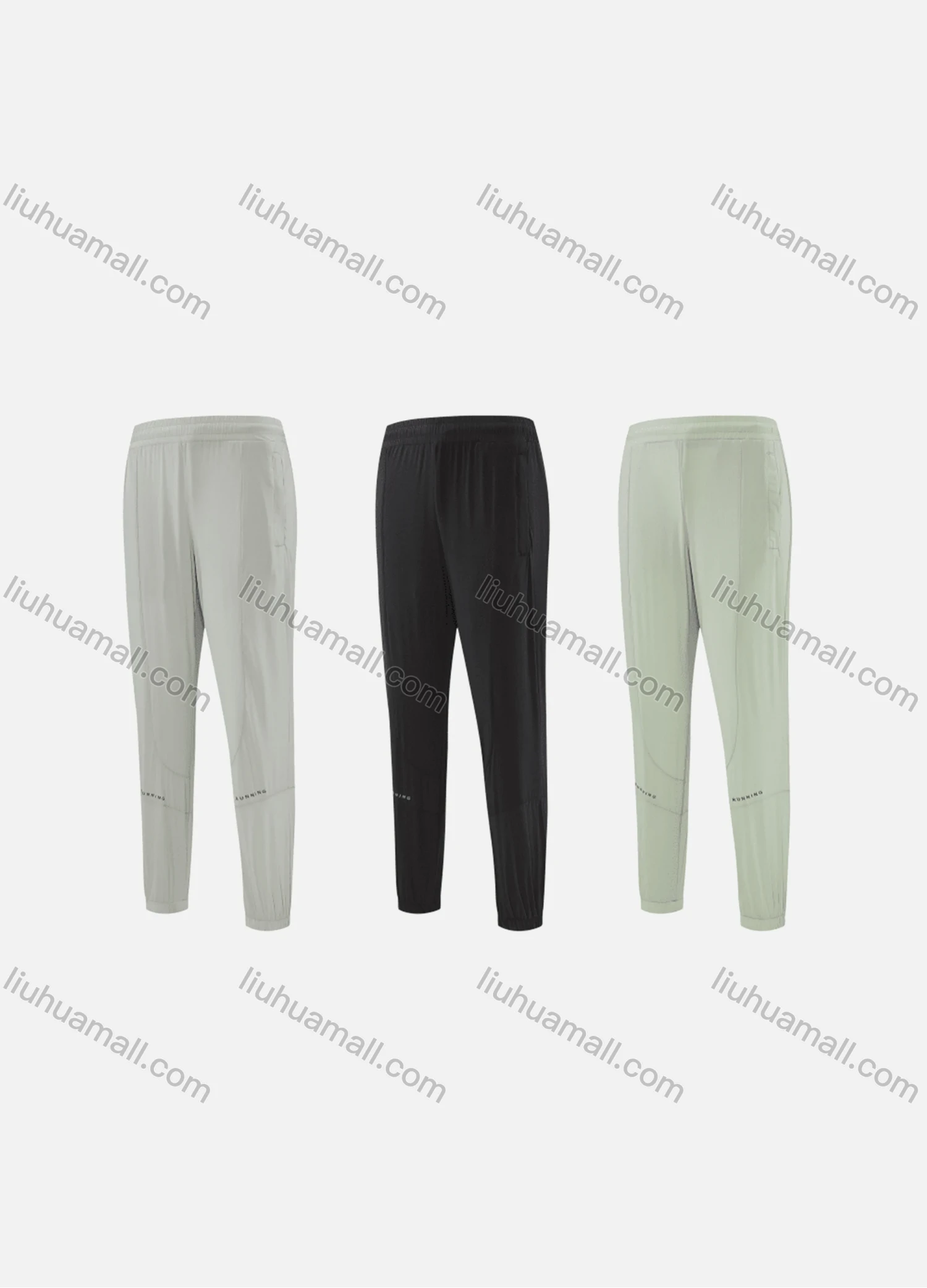 Wholesale Women's Sporty Breathable Elastic Waist Slim Fit Sport Skinny Pants CKW21005# - Liuhuamall