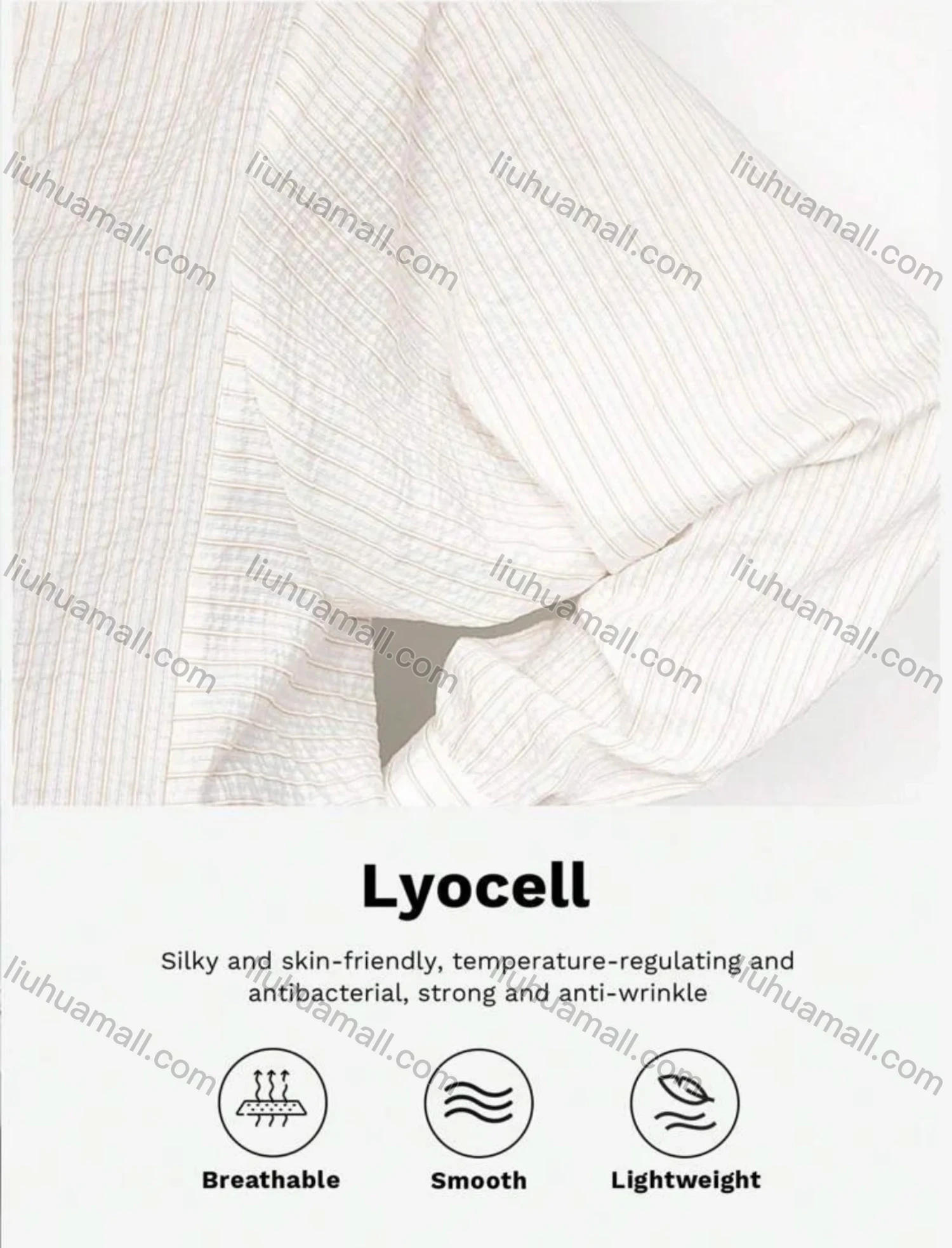 Wholesale Basic casual striped style, all-cotton, comfortable, versatile, suitable for commuting - Liuhuamall