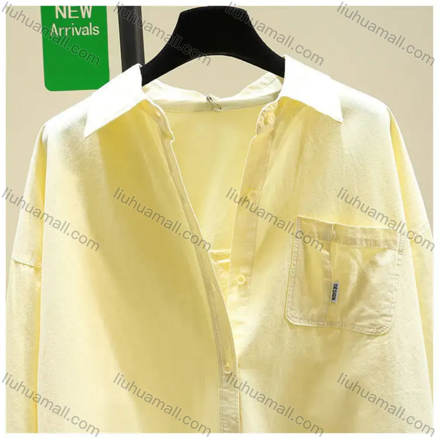 Wholesale Women's Summer Thin Cotton Shirt, High Quality Loose Casual Blouse with Split Back Design, Outer Wear - Liuhuamall