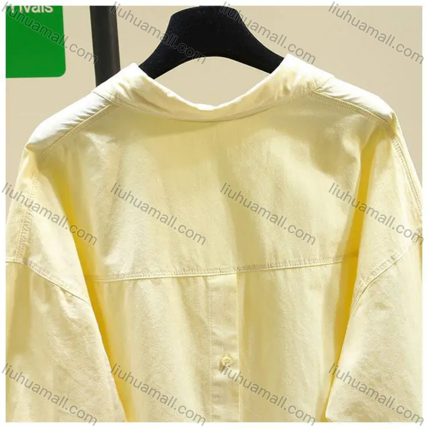 Wholesale Women's Summer Thin High-Quality Cotton Shirt, Back Split Design Loose Casual Blouse for Outerwear - Liuhuamall