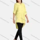 Wholesale Women's Casual Button Front Stand Collar Long Sleeve Bronzed Print Plain Tunic 3 Clothing Wholesale Market Liuhua
