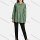 Wholesale Woman's Casual Shirt Collar Long Sleeve Floral Eyelet Embroidered Button Front Plain Tunic 25 Clothing Wholesale Market Liuhua