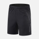 Men's Performance Workout Athletic Shorts With Zip Pockets A070# Black Clothing Wholesale Market -LIUHUA