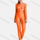 Wholesale Women's 2-Pieces Sporty High Stretchy Mock Neck Cutout Jumpsuit With Triangle Bikini 13A Clothing Wholesale Market Liuhua