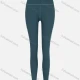 Wholesale Women's Sporty Patchwork Colorblock Pocket High Waist Elastic Leggings Dark Slate Gray Clothing Wholesale Market Liuhua