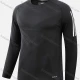 Wholesale Men's Athletic Round Neck Long Sleeve Striped Pullover Sweatshirt T228# Black Clothing Wholesale Market Liuhua