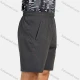 Wholesale Men's Athletic Plain Breathable Zipper Pockets Running Shorts Dark Gray Clothing Wholesale Market Liuhua