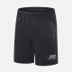 Men's Performance Workout Hot Stamping Letter Athletic Shorts With Zip Pockets A071# Black Clothing Wholesale Market -LIUHUA
