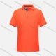 Wholesale Unisex 220g Silk Cotton Basics Casual Plain Short Sleeve Polo Shirt 18781LS# Dark Orange Clothing Wholesale Market Liuhua
