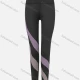Wholesale Women's Sporty High Waist Colorblock Long Yoga Leggings Black Clothing Wholesale Market Liuhua