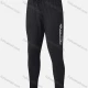 Wholesale Men's Workout Drawstring Slogan Plain Athletic Striped Tights Pants T136# Black Clothing Wholesale Market Liuhua