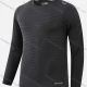 Wholesale Men's Round Neck Long Sleeve Plain Jacquard Workout Running Pullover Sweatshirt T215# Black Clothing Wholesale Market Liuhua