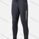 Wholesale Men's Workout Drawstring Slogan Plain Athletic Striped Tights Pants T136# Dark Gray Clothing Wholesale Market Liuhua