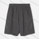 Wholesale Men's Athletic Plain Breathable Zipper Pockets Running Shorts Light Gray Clothing Wholesale Market Liuhua