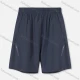 Wholesale Men's Athletic Plain Breathable Zipper Pockets Running Shorts Navy Clothing Wholesale Market Liuhua