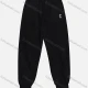 Wholesale Women's Sporty Letter Print High Waist Dual Pockets Drawstring Sweatpant Black Clothing Wholesale Market Liuhua