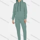 Wholesale Men's Casual Hooded Drawstring Long Sleeve Flap Pockets Plain Hoodies & Pants 2-Piece Set 2231# 18# Clothing Wholesale Market Liuhua