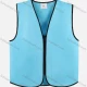 Wholesale Adult Supermarket Uniform Clerk Workwear Volunteer Activity Vests Sky Blue Clothing Wholesale Market Liuhua