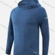 Wholesale Men`s Slim Fit Long Sleeve Lightweight Jacquard Athletic Hoodie T216# Cerulean Clothing Wholesale Market Liuhua
