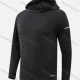 Wholesale Men`s Slim Fit Long Sleeve Lightweight Jacquard Athletic Hoodie T216# Black Clothing Wholesale Market Liuhua