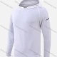 Wholesale Men`s Slim Fit Long Sleeve Lightweight Jacquard Athletic Hoodie T216# White Clothing Wholesale Market Liuhua