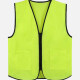 Adult Supermarket Uniform Clerk Workwear Volunteer Activity Vests Fluorescent Yellow Clothing Wholesale Market -LIUHUA