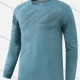 Wholesale Men's Lightweight Dry Fit Graphic Workout Athletic Pullover Sweatshirt T251# Light Sea Green Clothing Wholesale Market Liuhua