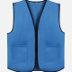Adult Supermarket Uniform Clerk Workwear Volunteer Activity Vests Blue Clothing Wholesale Market -LIUHUA
