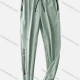 Wholesale Men's Workout Drawstring Slogan Solid Athletic Pants With Zip Pockets T121# Light Green Clothing Wholesale Market Liuhua