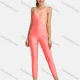 Wholesale Women's Sporty High Stretchy Crew Neck Sleeveless Colorblock Jumpsuit 50 108 Clothing Wholesale Market Liuhua