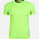 Men's Quick Dry Round Neck Comfy Workout Short Sleeve Plain Athletic T-Shirt 3003# Bright Green Clothing Wholesale Market -LIUHUA