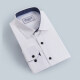 Men's Formal Long Sleeve Button Down Plain Dress Shirts Navy Clothing Wholesale Market -LIUHUA