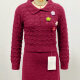Women's Causal Plain Lapel Long Sleeve Flower Decor Top & Short Skirt Sets 521 Clothing Wholesale Market -LIUHUA