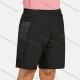Wholesale Men's Athletic Splicing Pattern Patch Pocket Running Shorts Black Clothing Wholesale Market Liuhua