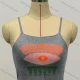 Wholesale Women's Fashion Sleeveless Spaghetti Strap Cartoon Print Knit Crop Sweater Cami Top 501 Clothing Wholesale Market Liuhua