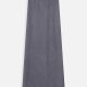 Women's Solid Wave Pattern Casual Maxi Skirt Gray Clothing Wholesale Market -LIUHUA