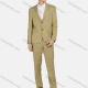 Wholesale Men's Business Striped Lapel Single Breasted Flap Pockets Blazer & Trousers 2 Piece Sets 103# Clothing Wholesale Market Liuhua