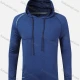 Wholesale Men`s Slim Fit Long Sleeve Plain Lightweight Pullover Athletic Hoodie T203# Blue Clothing Wholesale Market Liuhua