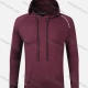 Wholesale Men`s Slim Fit Long Sleeve Plain Lightweight Pullover Athletic Hoodie T203# Red Clothing Wholesale Market Liuhua