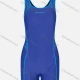 Wholesale Women's Professional Boyleg Racerback One Piece Swimsuit Blue Clothing Wholesale Market Liuhua