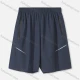 Wholesale Men's Athletic Breathable Plain Running Shorts With Zipper Pockets Navy Clothing Wholesale Market Liuhua