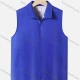 Wholesale Adult Zipper Front Supermarket Uniform Volunteer Activity Plain Vests Blue Clothing Wholesale Market Liuhua