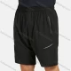 Wholesale Men's Athletic Breathable Plain Running Shorts With Zipper Pockets Black Clothing Wholesale Market Liuhua