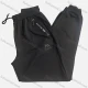 Wholesale Women's Sporty Zipper Pockets Drawstring Plain Sweatpant 1# Clothing Wholesale Market Liuhua