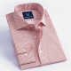 Men's Formal Collared Long Sleeve Button Down Allover Print Shirt Pink Clothing Wholesale Market -LIUHUA