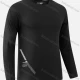 Wholesale Men's Athletic Long Sleeve Plain Pullover Sweatshirt T221# Black Clothing Wholesale Market Liuhua