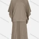 Wholesale Women's Plain Drawstring Side Blouse& Pleated Skirts 2 Pieces Set 3# Clothing Wholesale Market Liuhua