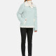 Women's Casual Lapel Long Sleeve Fuzzy Thermal Lined Side Zipper Pockets Coat 36# Clothing Wholesale Market -LIUHUA